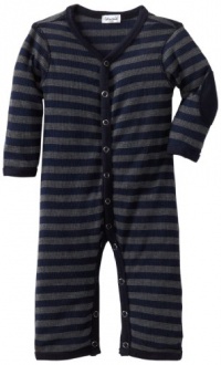 Splendid Littles Baby-Boys Newborn Charcoal Stripe Thermal Playsuit, Navy, 6-12 Months Splendid Littles Baby-Boys Newborn Charcoal Stripe Thermal Playsuit, Navy, 6-12 Months