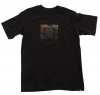 DC Apparel  Boys 8-20 Salvage Short Sleeve Tee, Black, Large