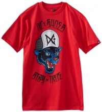Dc Apparel - Kids Boys 8-20 Stay True Shirt, Athletic Red, Large Dc Apparel - Kids Boys 8-20 Stay True Shirt, Athletic Red, Large