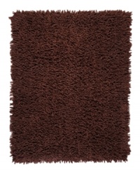 Natural cotton and rayon blended strands are woven tightly to create superb texture and supreme durability. The amazingly soft, long fibers of this Silky Shag area rug from Anji Mountain enhance any modern setting with ultimate comfort underfoot. Natural cotton and rayon blended strands are woven tightly to create superb texture and supreme durability. The amazingly soft, long fibers of this Silky Shag area rug from Anji Mountain enhance any modern setting with ultimate comfort underfoot.