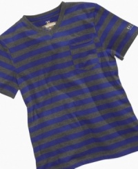 Style on the go. A simple style that gives him a fresh look in a flash, this basic tee from Epic Threads is the perfect addition to his closet. Style on the go. A simple style that gives him a fresh look in a flash, this basic tee from Epic Threads is the perfect addition to his closet.