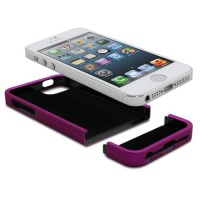 GreatShield iSlide Dock-Friendly Slim-Fit PolyCarbonate Hard Case for Apple iPhone 5 (Purple) GreatShield iSlide Dock-Friendly Slim-Fit PolyCarbonate Hard Case for Apple iPhone 5 (Purple)