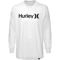 Hurley One And Only T-Shirt - Long-Sleeve - Boys' White, XL Hurley One And Only T-Shirt - Long-Sleeve - Boys' White, XL