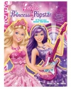 The Barbie(TM) The Princess & The Popstar: A Panorama Sticker Storybook (Barbie Panorama Sticker Book)