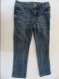 Dkny Skinny Jeans Little/girls Size 4t Khaki Tint Dkny Skinny Jeans Little/girls Size 4t Khaki Tint