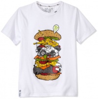 LRG - Kids Boys 2-7 Wildlife Burger Tee, White, 4 LRG - Kids Boys 2-7 Wildlife Burger Tee, White, 4