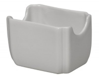 Fiesta 3-1/2-Inch by 2-3/8-Inch Sugar Packet Caddy, White Fiesta 3-1/2-Inch by 2-3/8-Inch Sugar Packet Caddy, White