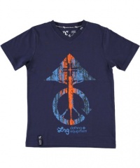 LRG Peace Tree T-Shirt (Sizes 8 - 20) - navy, 10 - 12 LRG Peace Tree T-Shirt (Sizes 8 - 20) - navy, 10 - 12