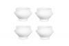 Emile Henry Lion's Head Soup Bowls, Set of 4, Blanc