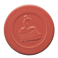 Fiesta 6-Inch Trivet, Flamingo