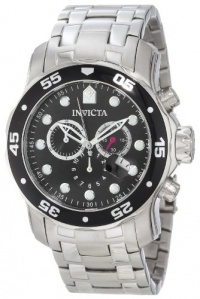 Invicta Men's 0069 Pro Diver Collection Chronograph Stainless Steel Watch Invicta Men's 0069 Pro Diver Collection Chronograph Stainless Steel Watch