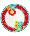 Garden party. A must for summer, melamine dinner plates by Martha Stewart Collection are easy to transport and prettily patterned in daisies and dots for festive al fresco entertaining. (Clearance)