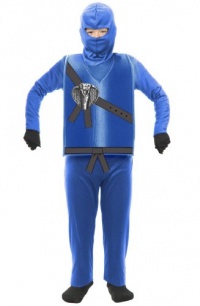 Ninja (Blue) Child Costume Size X-Small (4-6)