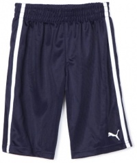 Puma - Kids Boys 2-7 Little Mesh Short, Navy, 6