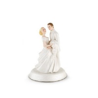 Lenox Opal Innocence Porcelain Bride and Groom Cake Topper Lenox Opal Innocence Porcelain Bride and Groom Cake Topper