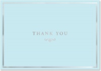 Blue Elegance Thank You Notes (Stationery, Note Cards) Blue Elegance Thank You Notes (Stationery, Note Cards)