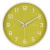 DecoMates Non-Ticking Silent Wall Clock - Fruity Key Lime (Green)