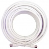 Wilson Electronics 950620 RG6 20 feet Low Loss Coax Extention Cable - White