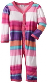 Splendid Littles Baby-Girls Newborn Watercolor Stripe Romper, Sand Castle, 6-12 Months Splendid Littles Baby-Girls Newborn Watercolor Stripe Romper, Sand Castle, 6-12 Months