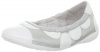 Naturino 4477 Ballet Flat (Toddler/Little Kid/Big Kid),Bianco/Argento,31 EU (13 M US Little Kid)