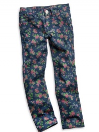 GUESS Kids Girls Big Girl Daredevil Skinny Floral Jeans, PRINT (7) GUESS Kids Girls Big Girl Daredevil Skinny Floral Jeans, PRINT (7)
