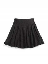 GUESS Kids Girls Lace Skirt, BLACK (10/12) GUESS Kids Girls Lace Skirt, BLACK (10/12)