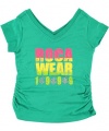 Rocawear Neo-Roc Top (Sizes 7 - 16) - kelly green, 8 - 10