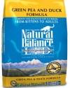 Natural Balance Dry Cat Food, Limited Ingredient Diet Green Pea and Duck Formula, 10 Pound Bag