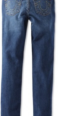 True Religion Girls 7-16 Classic Old Casey Super Skinny Denim Legging, Hillsboro, 14