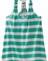 Splendid Girls 7-16 Scarf Stripe Tank Top, Palm, 12