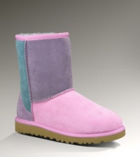 UGG Australia Children's Classic Patchwork XL Suede Boots,Rose Quartz Multi,5 Child US UGG Australia Children's Classic Patchwork XL Suede Boots,Rose Quartz Multi,5 Child US