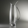 Invite peace and calm into your meals with our newest pitcher. Made of full-lead crystal, the Serenity Pitcher has an elegance and simplicity that soothes the beholder. Stir and serve your favorite cool beverage a colorful herbal iced tea with floating lemons, a batch of Mojitos or margaritas.