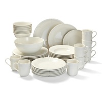 Perfect for everyday use yet worthy enough for special occasions, this service for 8 is crafted in classic white for a seamless table setting that complements your home decor.