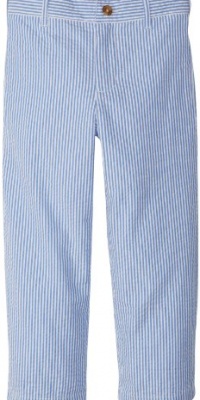 Kitestrings Boys 2-7 Little Boys Cotton Seersucker Flat Front Pant, Blue Stripe, 4 Kitestrings Boys 2-7 Little Boys Cotton Seersucker Flat Front Pant, Blue Stripe, 4