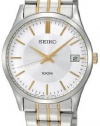 Seiko Two-tone Silver Dial Mens Watch SGEF03