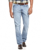 With a washed-out, lived-in look, these Nautica jeans are perfect right from day one.