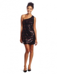 As U Wish Juniors Allover Sequin One Shoulder Dress As U Wish Juniors Allover Sequin One Shoulder Dress