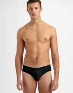 The classic brief profile in a smaller fit with the softest feel imaginable. Pack of 3 in black Logo waistband 95% cotton/5% spandex Machine wash Imported 