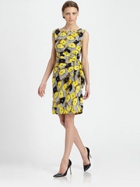 Shift into each season with this versatile silk dress, styled with an ageless flower print and complementary self tie at the hip. BoatneckLong sleevesAbout 22 from natural waistWoven silkDry cleanImportedModel shown is 5'10 (177cm) wearing US size 2.OUR FIT MODEL RECOMMENDS ordering true size. Shift into each season with this versatile silk dress, styled with an ageless flower print and complementary self tie at the hip. BoatneckLong sleevesAbout 22 from natural waistWoven silkDry cleanImportedModel shown is 5'10 (177cm) wearing US size 2.OUR FIT MODEL RECOMMENDS ordering true size.