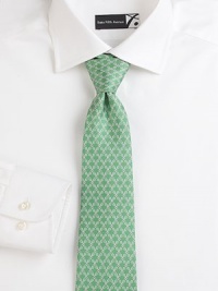 A charming, uniquely illustrated design, woven in fine Italian silk.SilkDry cleanMade in Italy A charming, uniquely illustrated design, woven in fine Italian silk.SilkDry cleanMade in Italy