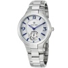Philip Stein Signature Round Stainless Steel White Dial Watch 43-MWBL-SS