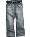 GUESS Kids Boys Big Boy Falcon Jeans - Anchor Wash, LIGHT STONEWASH (14)