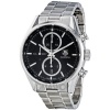 TAG Heuer Men's CAR2110.BA0720 Carrera Black Dial Chronograph Steel Watch