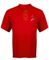 Prove that Cardinals fans have first-class style in this St. Louis MLB classic polo shirt from Majestic.