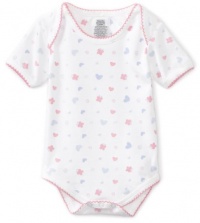 Noa Lily Baby-Girls Newborn Short Sleeve Bodysuit with Butterflies, White, 6 Months Noa Lily Baby-Girls Newborn Short Sleeve Bodysuit with Butterflies, White, 6 Months