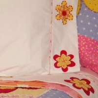 Pem America Olivia Pink Full Sheet Set Pem America Olivia Pink Full Sheet Set