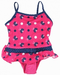 Pink Platinum Toddler Girls 2-4T Fushia Ladybugs UV Ptotection Swim Suit 1 Pc Pink Platinum Toddler Girls 2-4T Fushia Ladybugs UV Ptotection Swim Suit 1 Pc