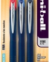 uni-ball Jetstream RT Fine Point Retractable Roller Ball Pens, 3 Colored Ink Pens (70879)