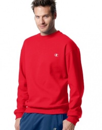 Champion Men's Eco Fleece Crew Neck Tape Tee, Crimson, 3X-Large Champion Men's Eco Fleece Crew Neck Tape Tee, Crimson, 3X-Large