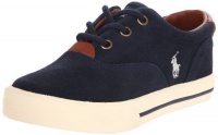 Polo by Ralph Lauren Vaughn Lace-Up Sneaker (Toddler/Little Kid/Big Kid),Navy,5 M US Big Kid